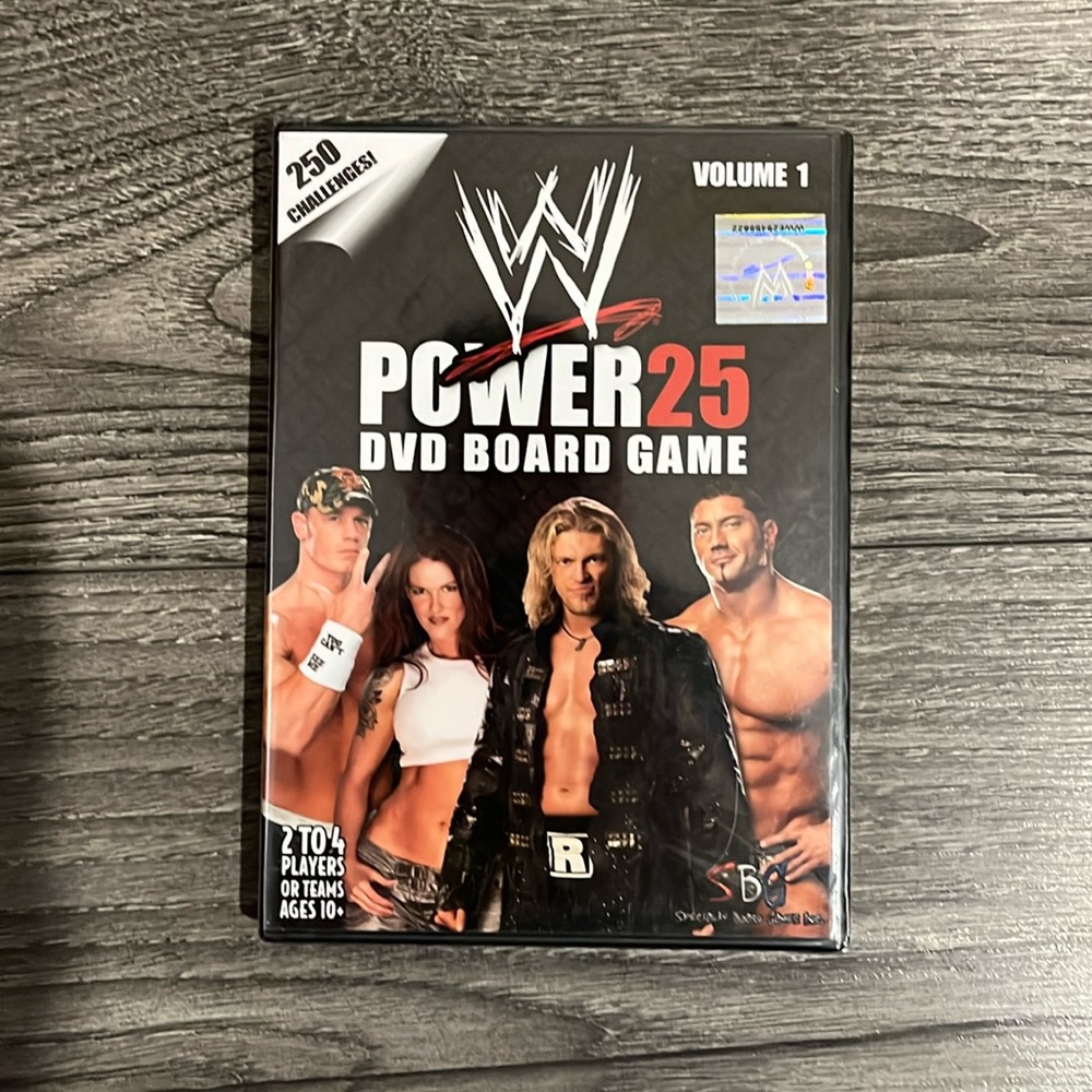 WWE Power 25 DVD Board Game